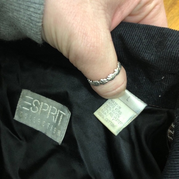 Vintage ESPRIT cropped bomber jacket - Picture 4 of 5